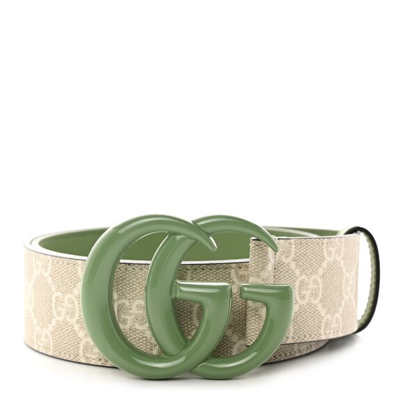NWT Gucci GG Marmont GG print wide belt - size 85-34 - Picture 1 of 7